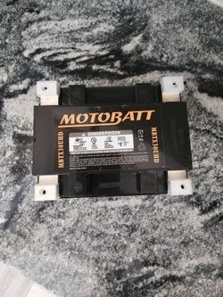 Motobatt 12V / 450CCA AGM Battery