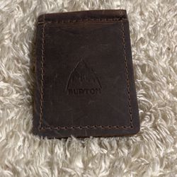 Burton Slim Leather Wallet 