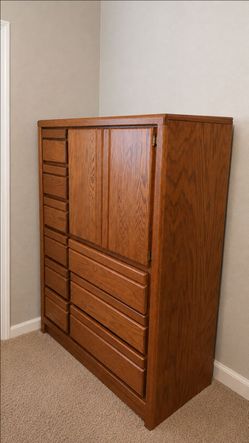 Wood dresser