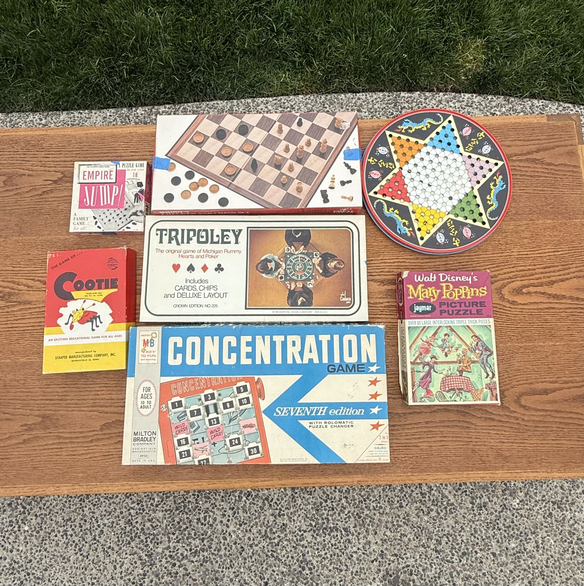 7 Board Games Some Vintage