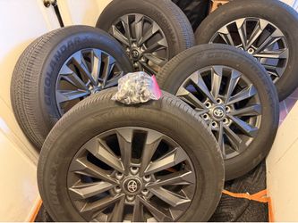 2026 Toyota Land Cruiser OEM 20" Wheels, Tires and TPMS