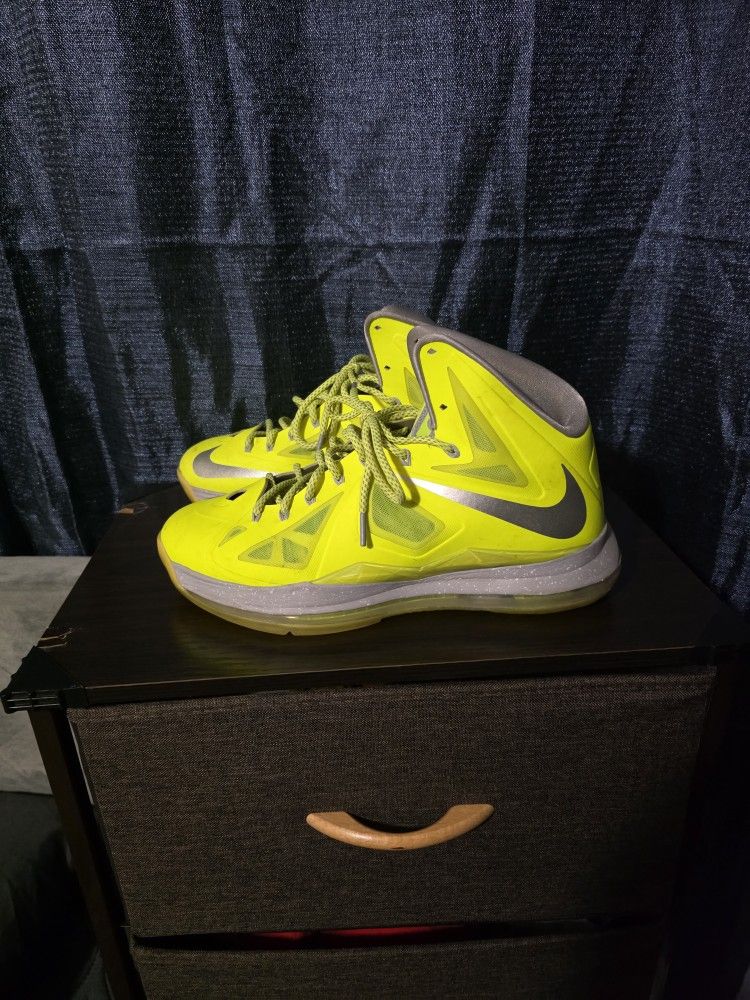 Nike Lebron X Volt Size 12 Need Gone ASAP