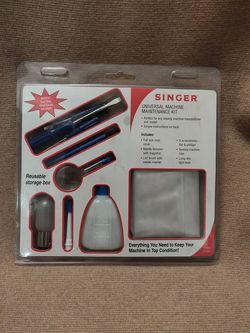 Singer Sewing Machine Repair Kit. Everything you need to keep your sewing machine in top condition.