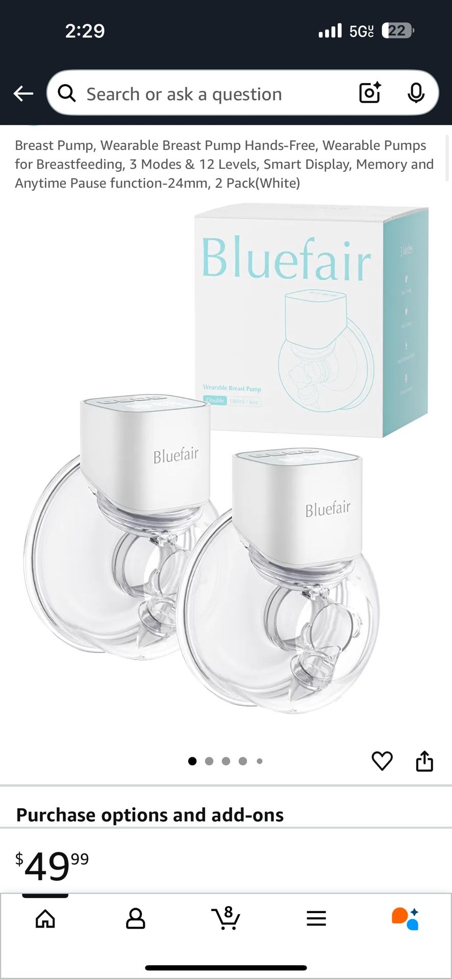 Breast pump /wearable