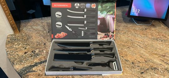 Kunzhisheng 6-Piece Kitchen Knife Set