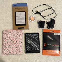 Kindle Paperwhite Gen 12 w/ Ads & Accessories