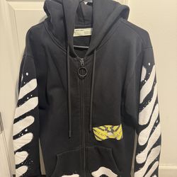 Vintage Off-White Mirror Mirror Hoodie 2017 Edition. Size Large