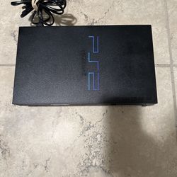 PS2 Console with Power Cord - For Parts or Repair