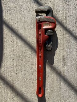 Ridgid 14 in Heavy Dury Cast Iron Straight Pipe Wrench