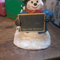 Count Down Snowman 