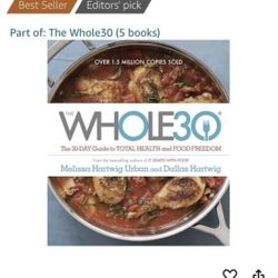 Whole 30 Cookbook-NEW OPEN BOX NEVER BEEN USED
