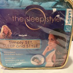 The Sleep Styler Soft Rollers New only $10