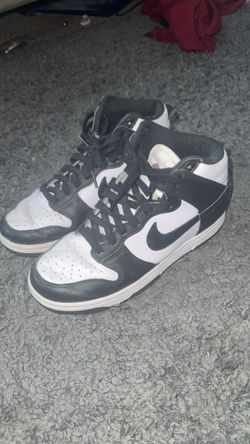 Nike Dunk High Black and White Sneakers