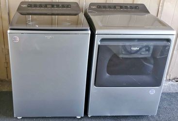 Whirlpool Top Load Washer and  Dryer Large Capacity