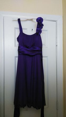 Purple dress size small