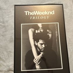 24x36 The Weeknd trilogy Poster Frame Included 