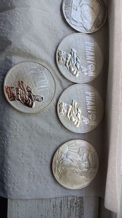 9 and a half tory oz coins