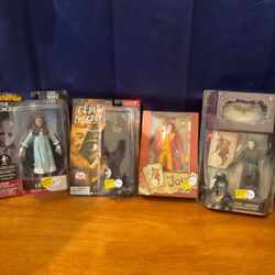 Horror Collectible Action Figures Lot of 4