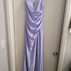Lilac Purple Long Dress