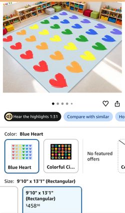 New wrapped kids floor carpet