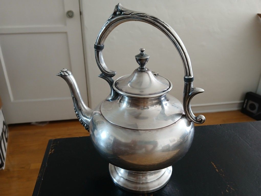 Antique Silver Tea/0Coffee Pot