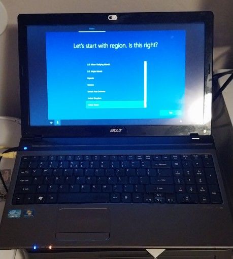 Acer Aspire 5750 Laptop – Upgraded with Samsung SSD!