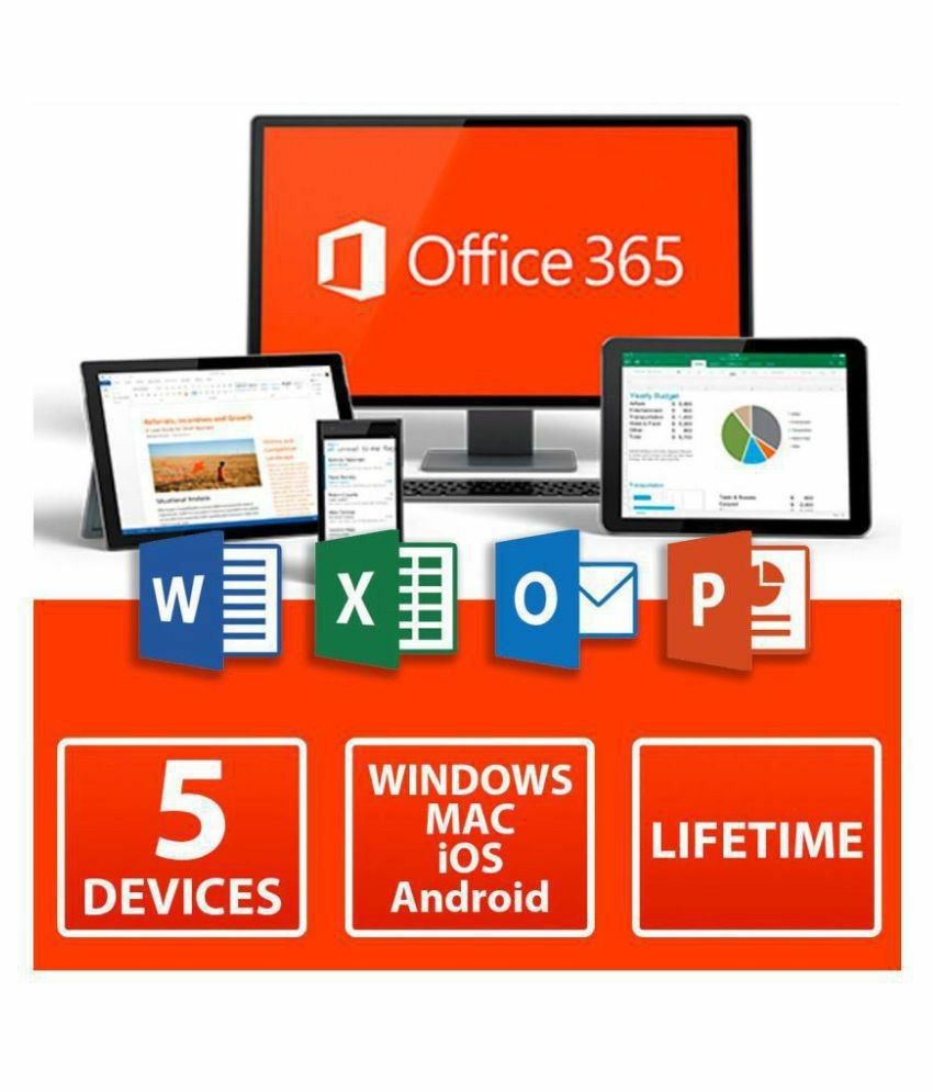 Microsoft Office Windows and Mac/MacBook OS