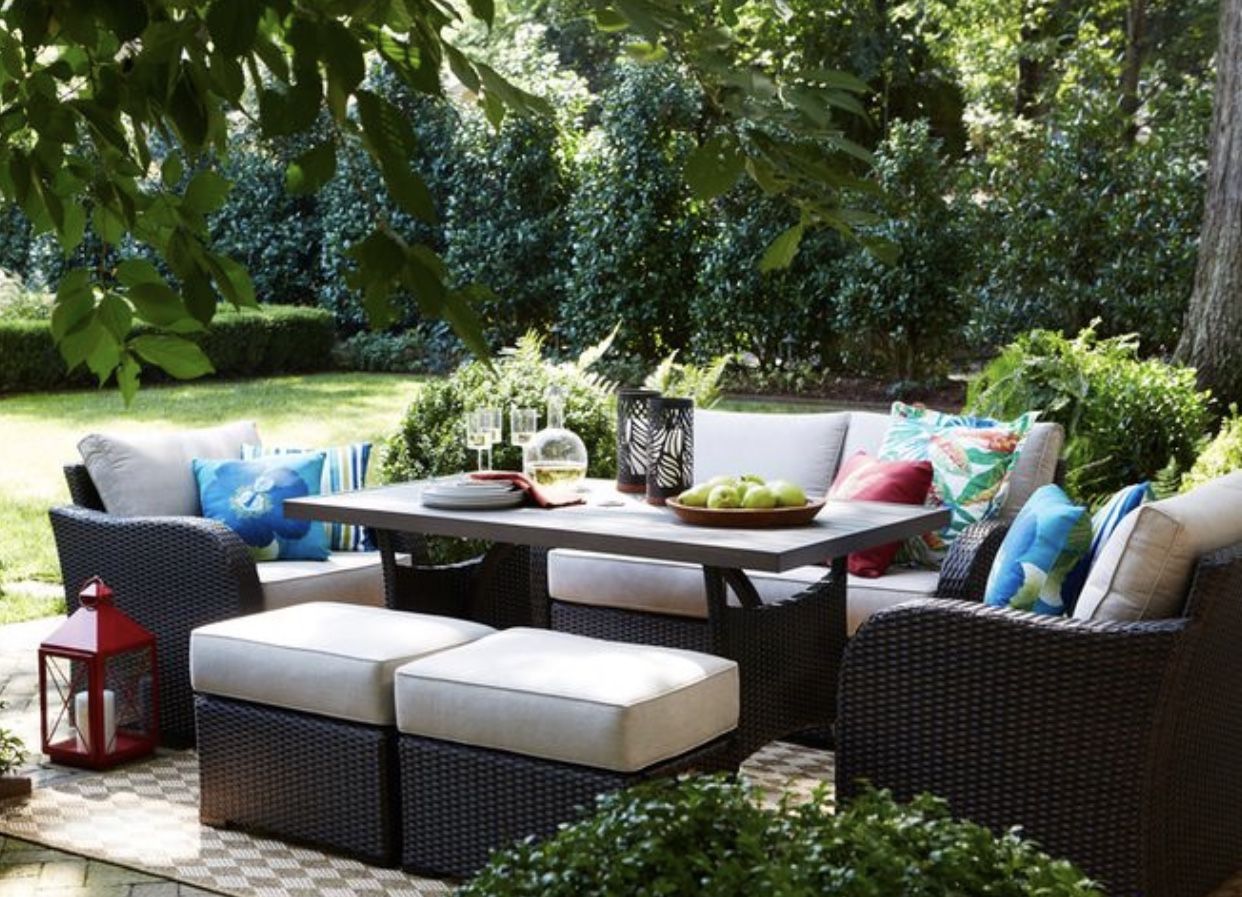 NEW 5–Piece Patio Conversation Set (Table not included)