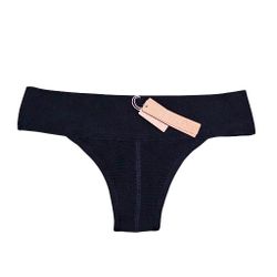 SKIMS Knit Beachwear Cheeky Bottom Small
