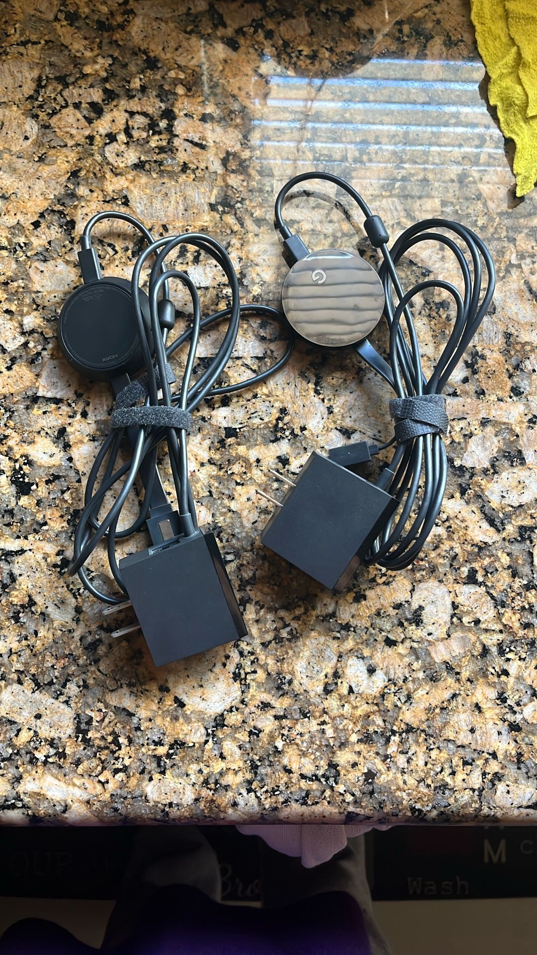 Google Chromecast Ultra 4K HDR Media Streamer with Ethernet AdapterGoogle Chromecast Ultra 4K HDR Media Streamer with Ethernet Adapter, Each For $25