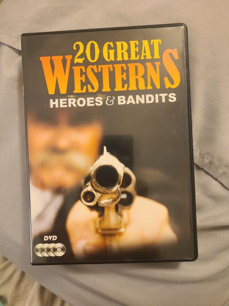 DVD. 20 Great Westerns Heroes & Bandits.