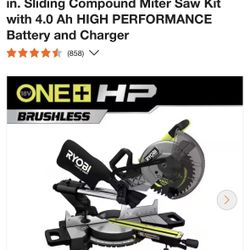 10” Mitre Saw Only