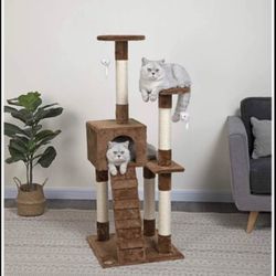 Cat Tree+ Free 2(two) Cat Litter Disposal System (Brand New In Box)