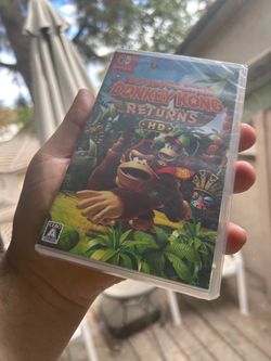 DONKEY KONG RETURNs HD  NINTENDO SWITCH 🥶 💯% BRAND NEW & SEALED IN PACKAGING!!🙀