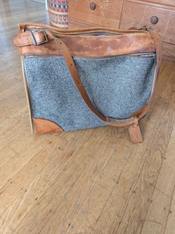 Hartmann Tweed and Leather Weekender Bag
