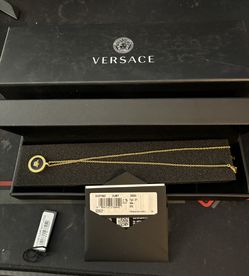 Versace Gold/Black Chain *Authentic*