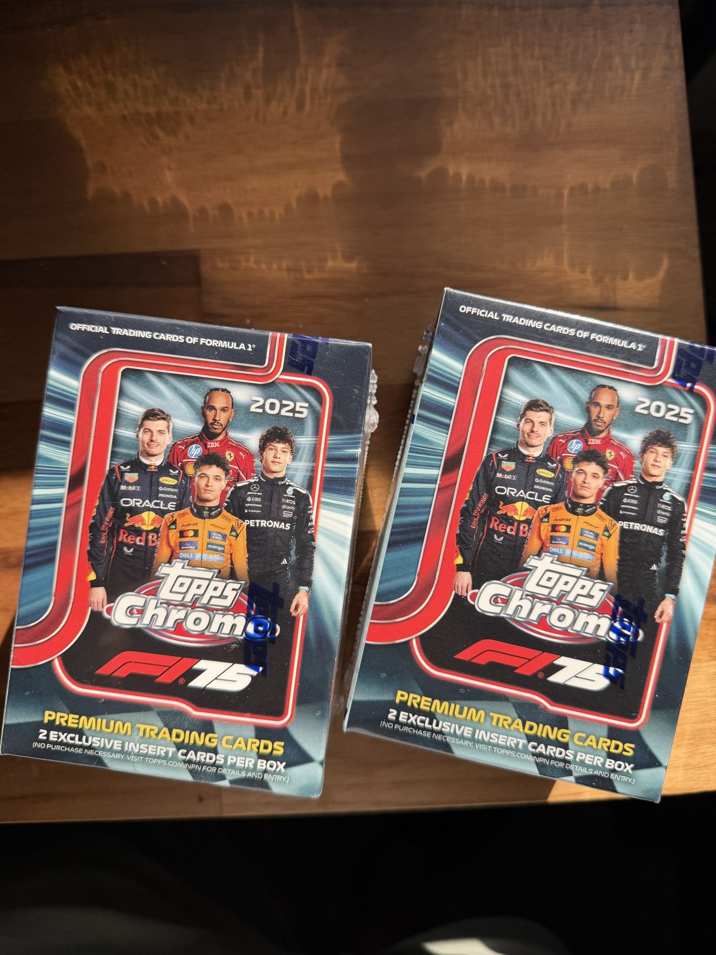 Topps Chrome F1 Blaster Box 24 Cards