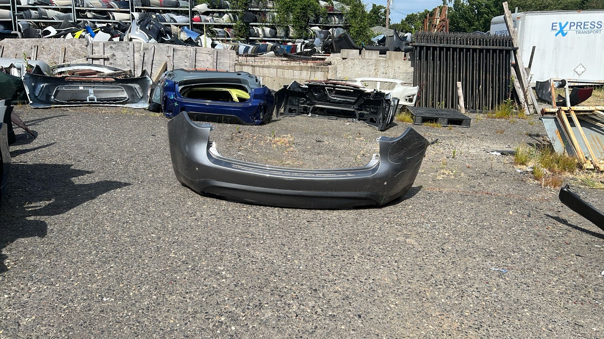 2014 To 2017 Infiniti QX70 Rear Bumper #B565 IN1100 135