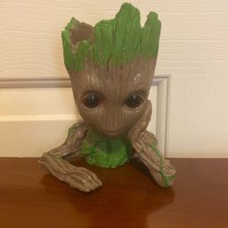 Marvel Baby Groot Flowerpot Succulent Planter Pot Pen Holder Desk Decor Garden Indoor Plants Guardians Of The Galaxy