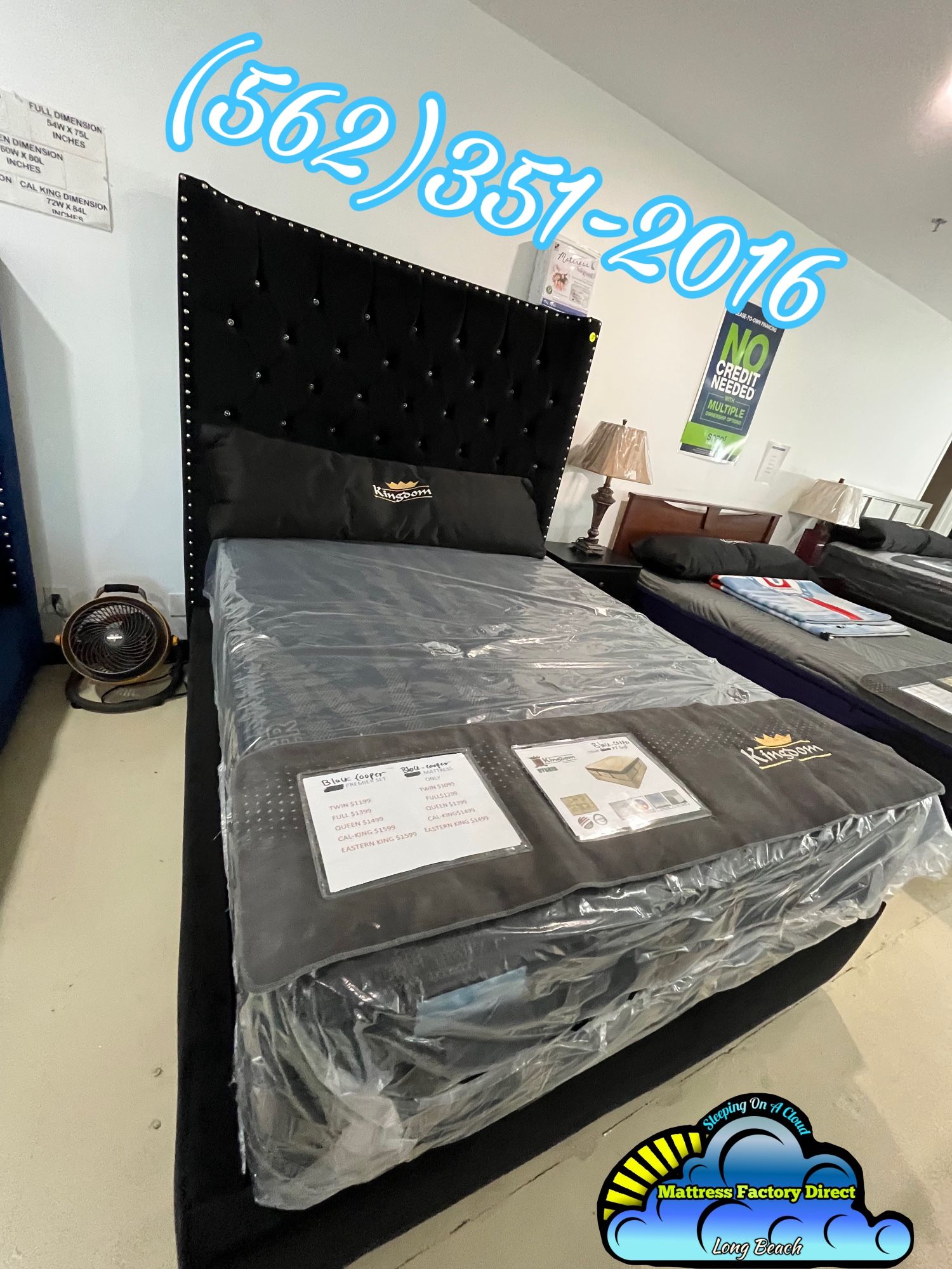 Queen Diamond Bed Frame New Cama Con Colchon