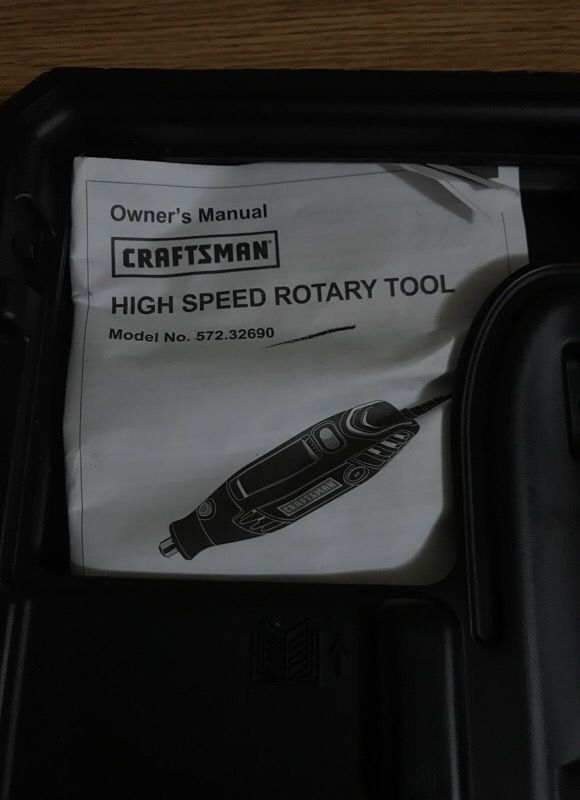 CRAFTSMAN MODEL 572.32690 ROTARY TOOL, CRAFTSMAN ROTARY TOOL CORDED