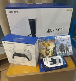 Sony PlayStation 5 Bundle with Games and Accessories