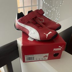 Boys Shoe Size 1 Puma Ferrari 