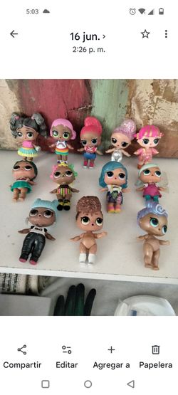12 muñequitas