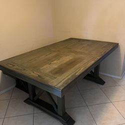 Kitchen Table And Bench 