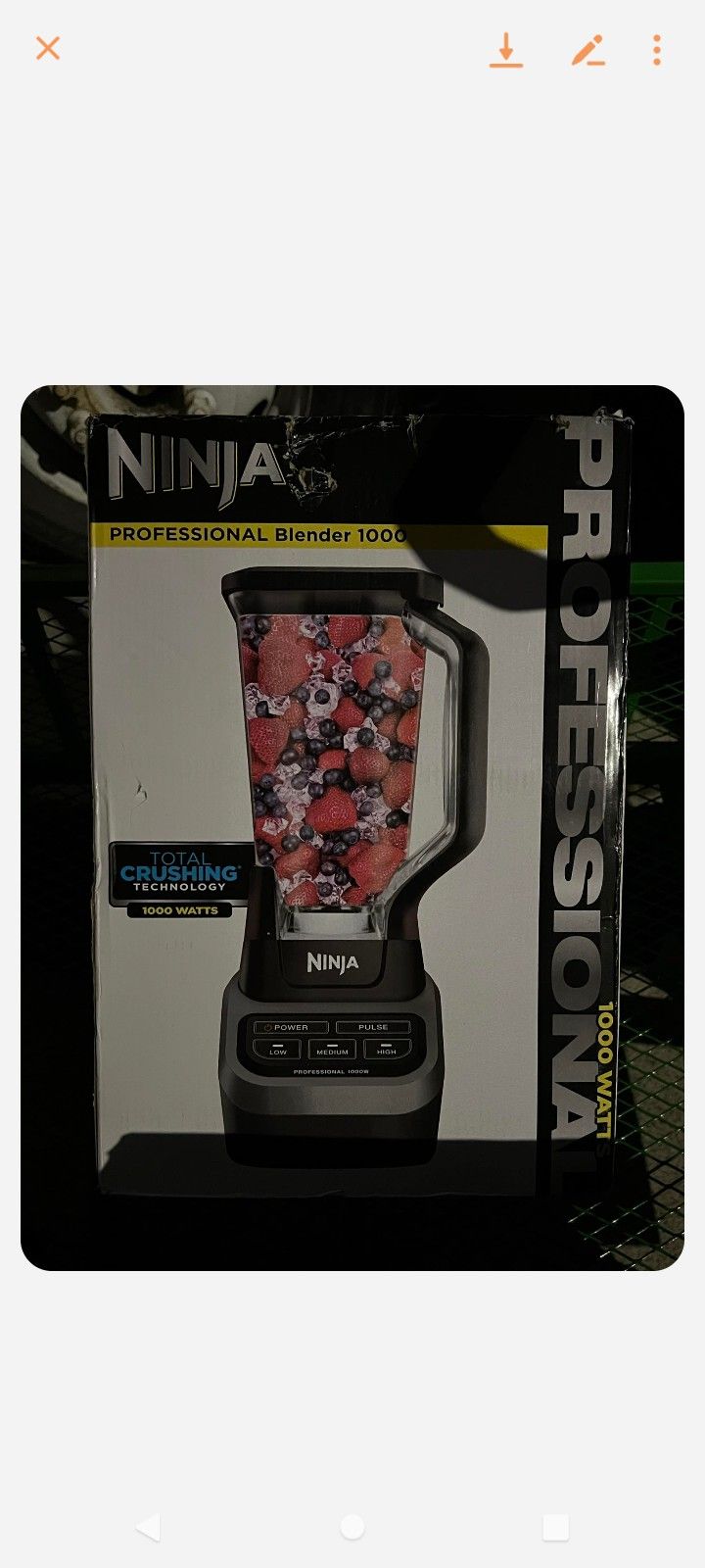 Ninja 1000 Watt Blender 