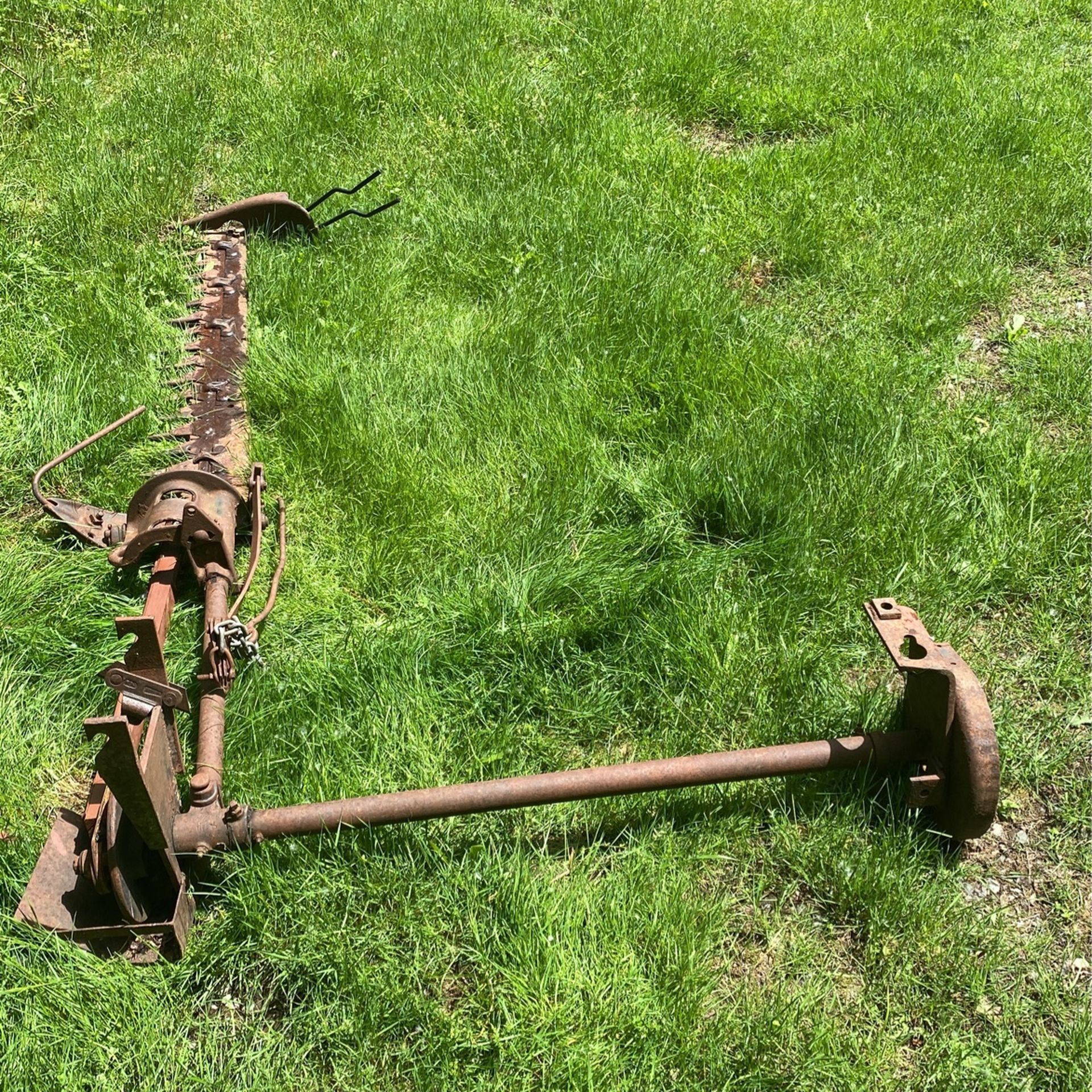 I H 5 Foot Mower Came With Cub, But Will Fit Other Tractors