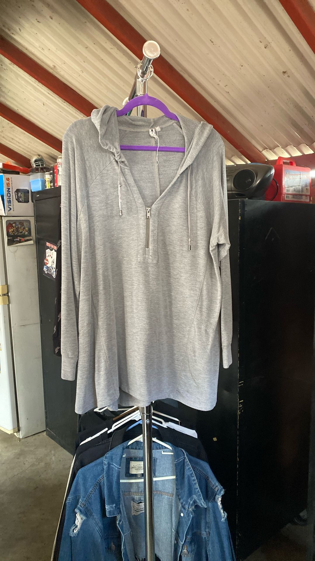 Half Zip Lightweight Sweater