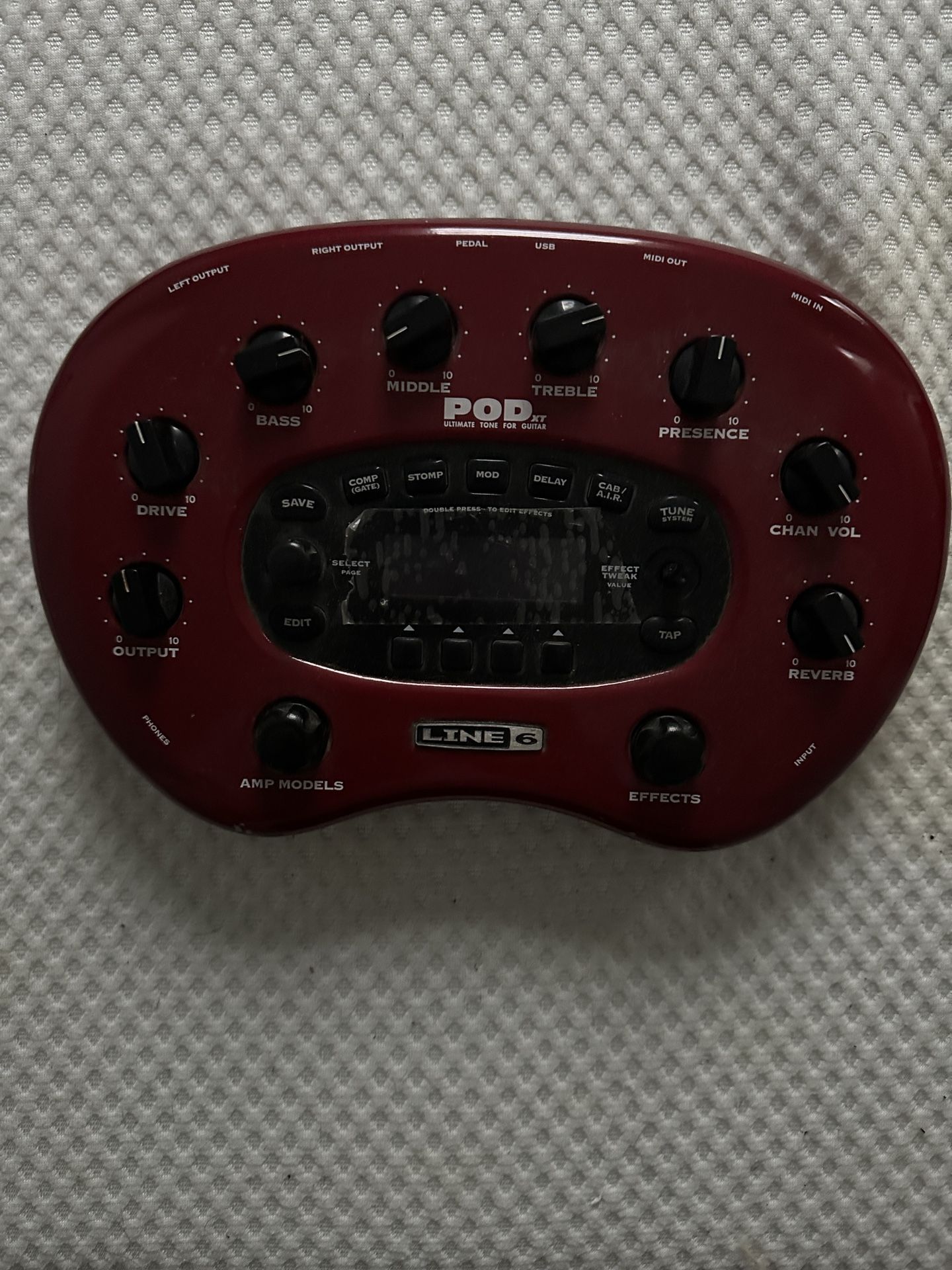 POD Guitar pedals 