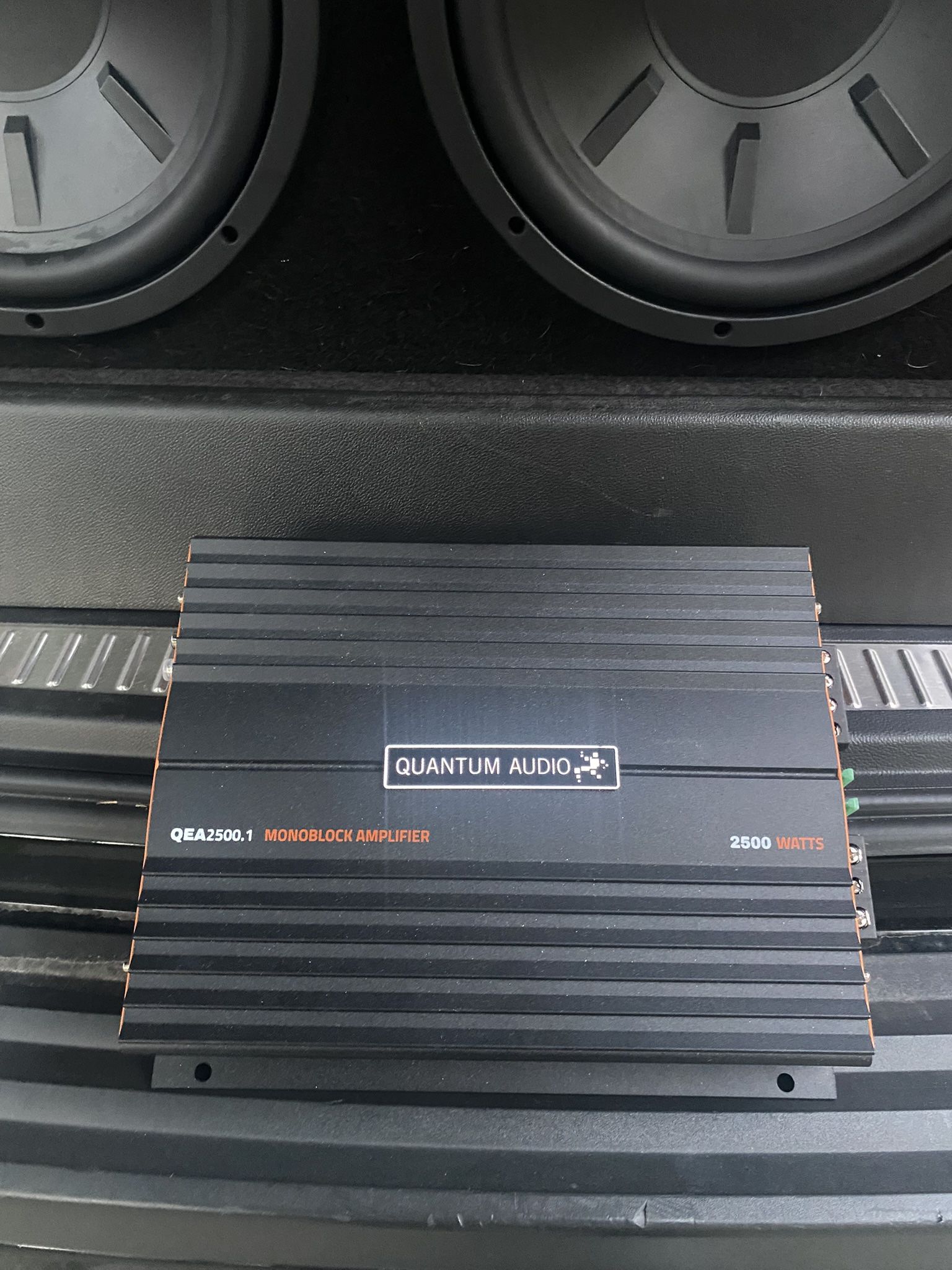 2500 watt Quantum amplifier